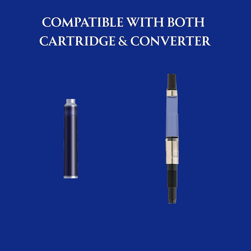 Scrikss Punto Series Medium Nib Fountain Pen - Blue