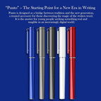 Scrikss Punto Medium Nib Fountain Pen in 5 colours
