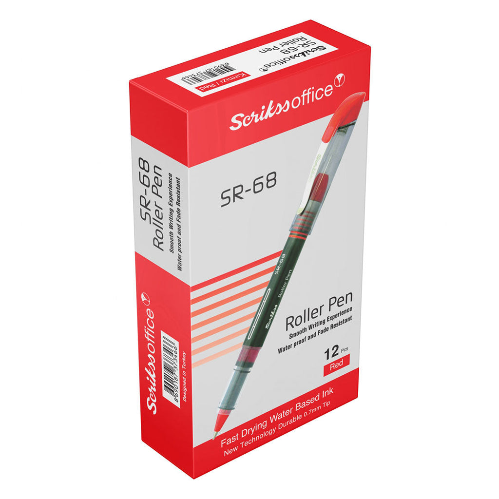 Scrikss SR-68 0.7mm Rollerball Pen - Red
