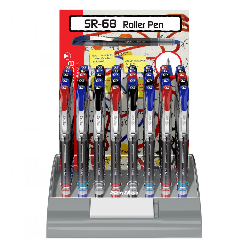 Scrikss SR-68 0.7mm Rollerball Pen - Red