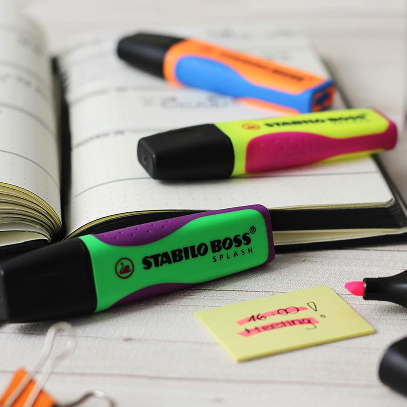 Stabilo | Boss Highlighter Pen | Fluorescent Orange | 1 Piece