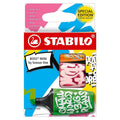 Stabilo | Boss | Mini Snooze One | Highlighter Pen | Pack of 3 | Orange, Pink, Green