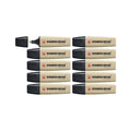 STABILO BOSS ORIGINAL NatureCOLORS Highlighter - Mud Green (10 PCS)