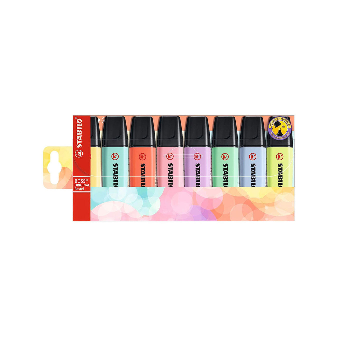 Stabilo | Boss Original | Pastel | Pack Of 8 Pcs | Highlighter Pen
