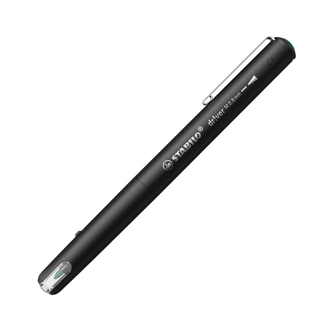 Stabilo | dr!ver Series | Premium Fineliner | 0.8mm | Medium | Green