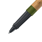 STABILO Grow Ballpoint Pen â€“ Moss Green & Oak - Satyam Collection