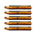Stabilo | Multi-Talented Pencil | Woody 3 In 1 Duo | Orange/Black | Pack of 5