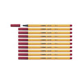 Stabilo | Point 88 | Fineliner | Crimson | Pack Of 10