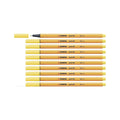 Stabilo | Point 88 | Fineliner | Yellow | Pack Of 10