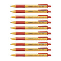 Stabilo Pointball Ballpoint Pen Red – 10 Pcs