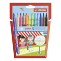 Stabilo | Power | Fibre-Tip | Pack of 12 | Assorted Colours
