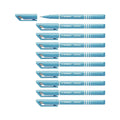 STABILO Sensor Fine Tip Fineliner Pen in Turquoise (Set of 10)