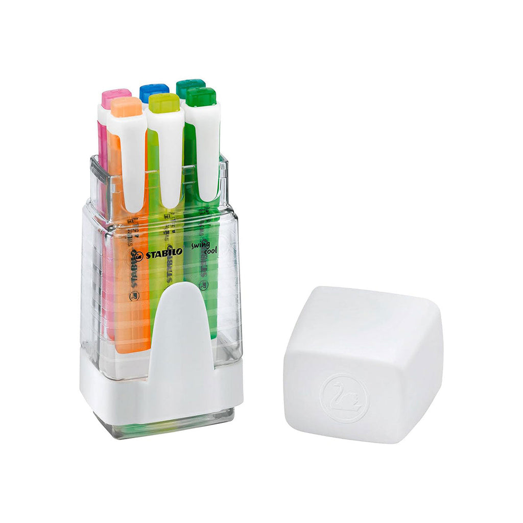 Stabilo | Swing Cool | Assorted Colours | Box Of 6 | Highlighter Pen