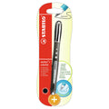STABILO Worker+ Colorful Rollerball Pen – Black