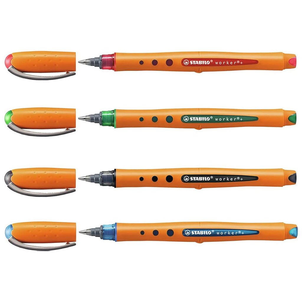 STABILO Pen 68 Brush ARTY Felt-Tip Pen – Pack of 18 | PenPencilInk