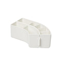 Litem |Pen Stand | Organiser|6 Compartment | Ivory |  Train
