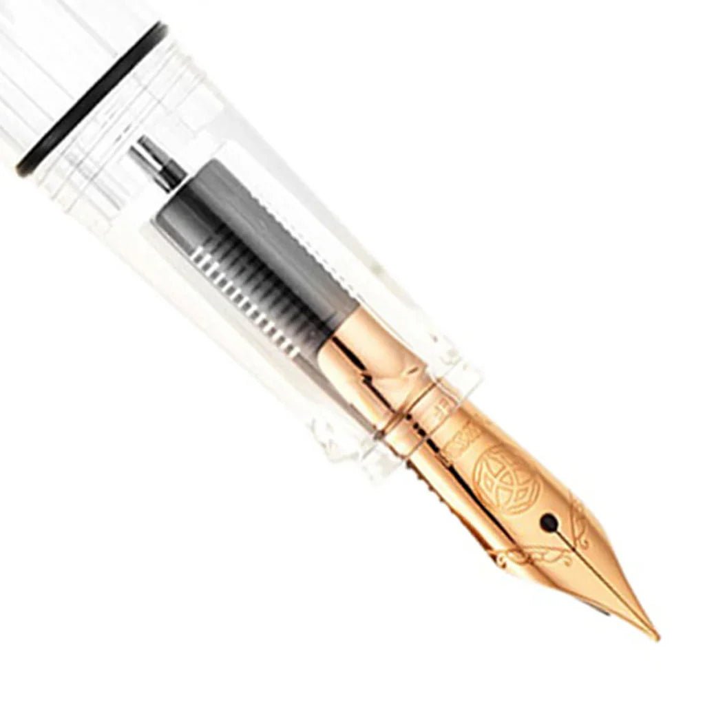 TWSBI ECO Black Marble with Bronze Fountain Pen - Satyam Collection