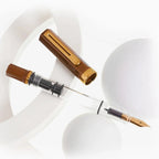 Twsbi Eco Espresso Bronze Fountain Pen - penpencilink