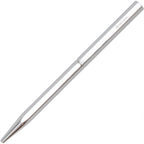 Ystudio Ballpoint Pen – Classic Revolve in Spring Shiny Silver - Satyam Collection