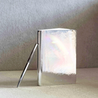 Ystudio Ballpoint Pen – Classic Revolve in Spring Shiny Silver