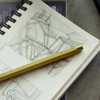 Ystudio Classic Revolve Sketching Pencil – 2.0mm Brass Body