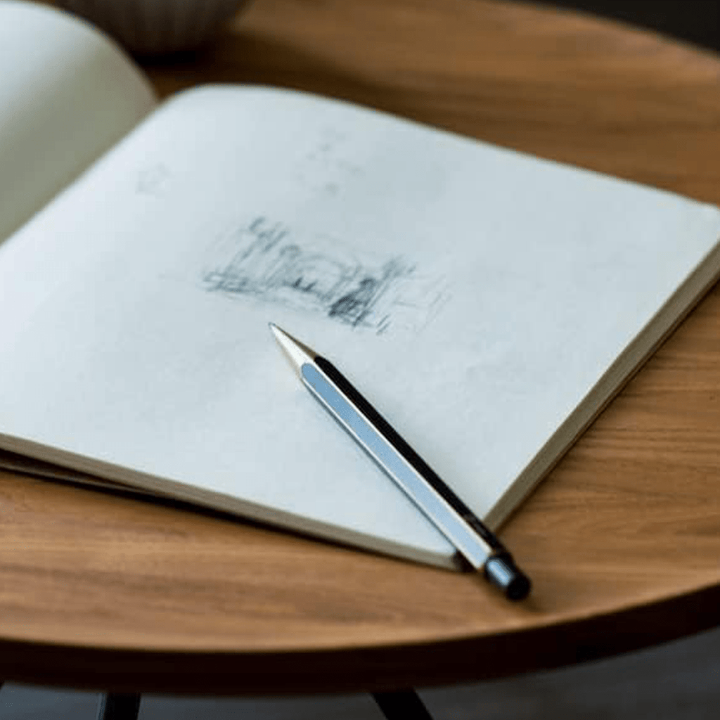 Ystudio Classic Revolve Sketching Pencil – 2.0mm Black brass Body - Satyam Collection
