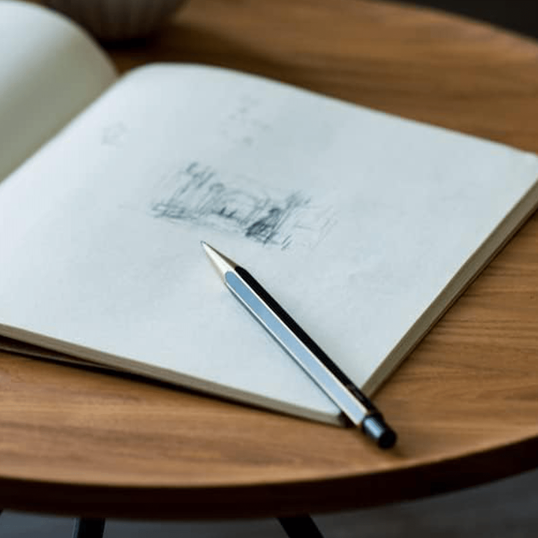 Ystudio Classic Revolve Sketching Pencil – 2.0mm Black brass Body - Satyam Collection
