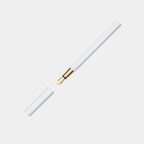 Ystudio Resin Series – Fountain Pen in White Colour | Medium Nib