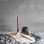 Ystudio Glamour Evolve Sustainable Rollerball Pen - Sunset Orange - Satyam Collection