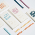 Ystudio Glamour Evolve Sustainable Rollerball Pen - Sunset Orange - Satyam Collection