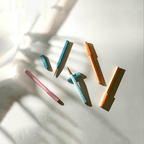 Ystudio Glamour Evolve Sustainable Rollerball Pen - Sunset Orange - Satyam Collection