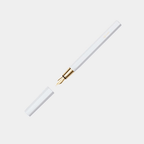 Ystudio Resin Series – Fountain Pen in White Colour | Medium Nib - Satyam Collection