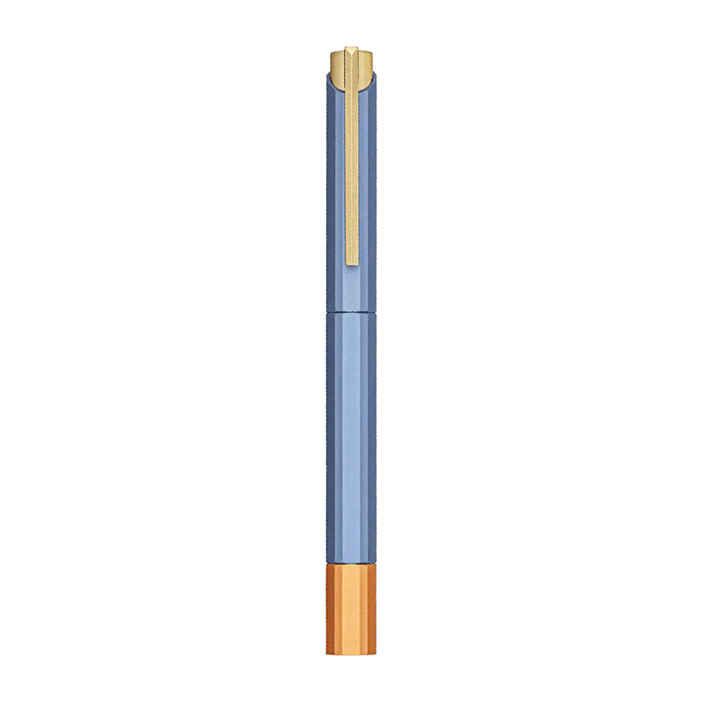 Ystudio Glamour Evolve - Bihex Rollerball Pen | Blue Gin