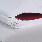 Zequenz 360 Roll Up Jounal Classic Soft Bound Journal, Cover Notebook, Small, 4 x 5.5, 200 Sheets / 400 Pages, Ruled, Lined Paper, Red - Satyam Collection