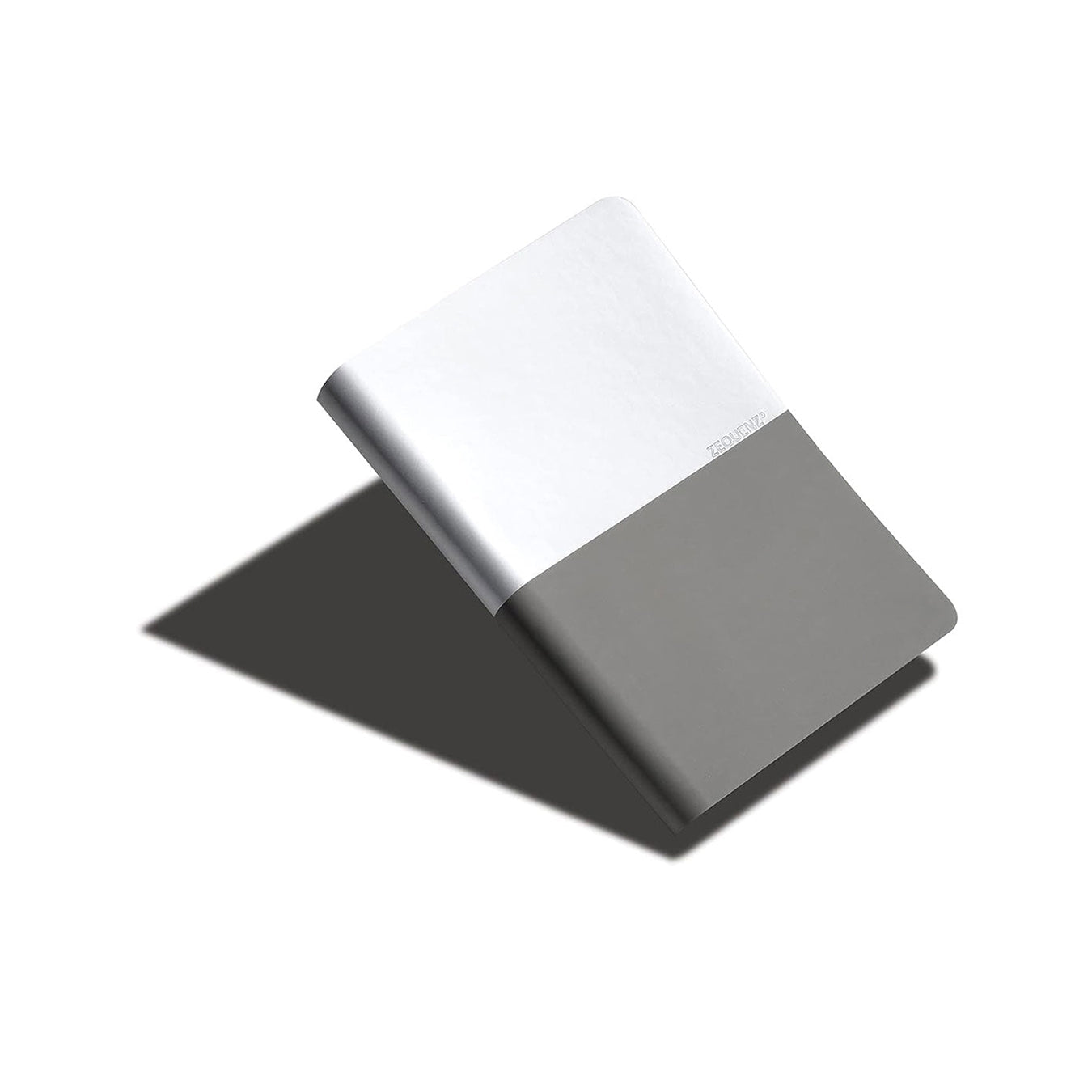 Zequenz A5 & A6 Size Notebook Set Pack of 2 Squared & Blank Acid Free Paper 400 Pages Each Book 70GSM 360 Degree Flexibility 100% Handmade Basic Plus Series Silver Grey Book - Satyam Collection