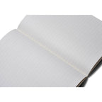 Zequenz A5 & A6 Size Notebook Set Pack of 2 Squared & Blank Acid Free Paper 400 Pages Each Book 70GSM 360 Degree Flexibility 100% Handmade Basic Plus Series Silver Grey Book - Satyam Collection