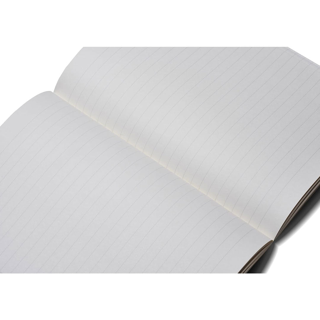 Zequenz A5 & A6 Size Notebook Set Pack of 2 Squared & Blank Acid Free Paper 400 Pages Each Book 70GSM 360 Degree Flexibility 100% Handmade Basic Plus Series Silver Grey Book - Satyam Collection