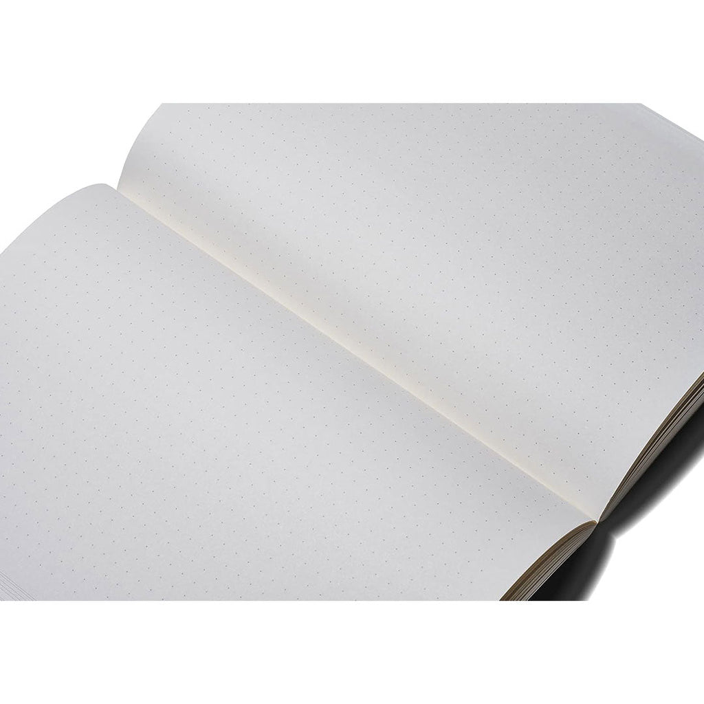Zequenz A5 Size Lavender Purple Slim Notebook Dotted Acid Free Paper 200 Pages 80GSM 360 Degree Flexibility 100% Handmade Fountain Pen Friendly Color Series Bookmark Included - Satyam Collection