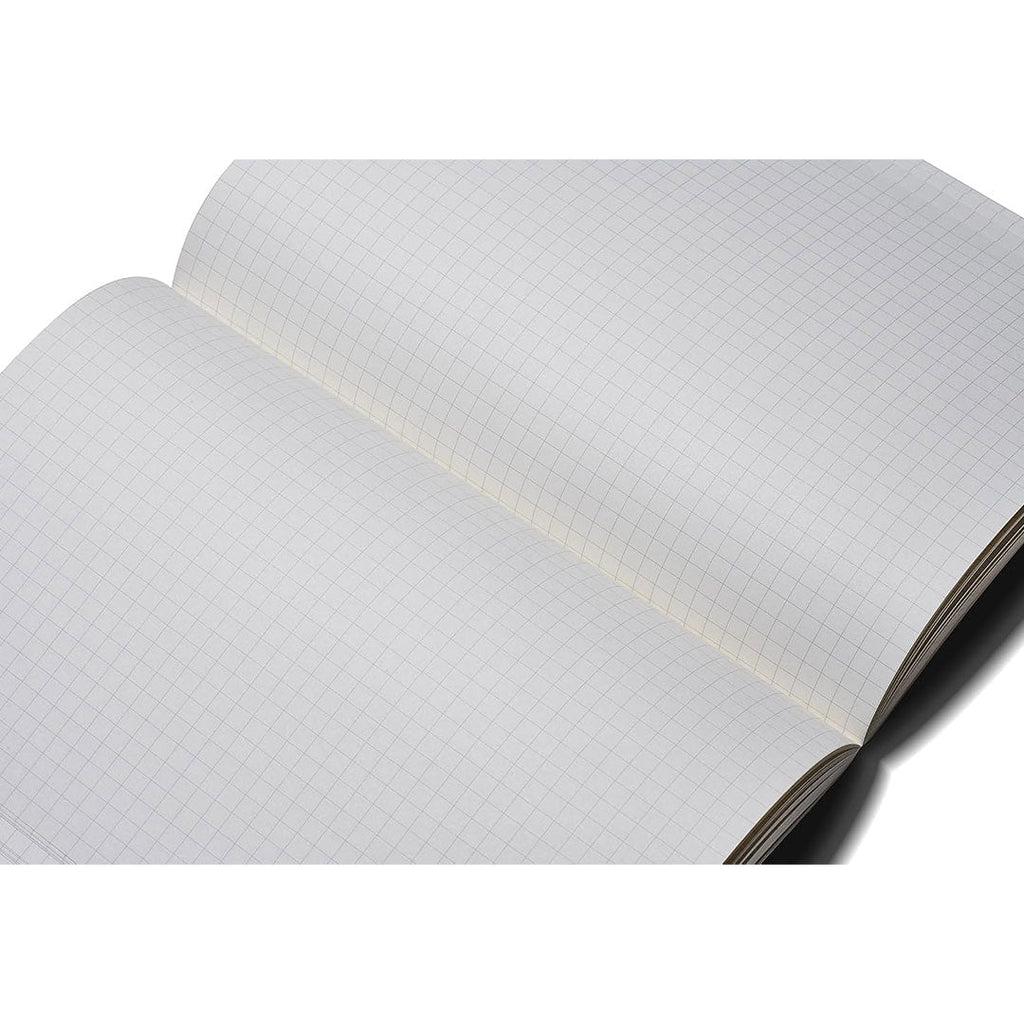 Zequenz A5 Size Peach Slim Notebook Squared Acid Free Paper 200 Pages 80GSM 360 Degree Flexibility 100% Handmade Fountain Pen Friendly Color Series Bookmark Included - Satyam Collection