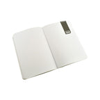 Zequenz A5 Size Red Notebook Journal Blank Acid Free Paper 280 Pages 100GSM 360 Degree Flexibility 100% Handmade PU and White paper Classic Signature Series Bookmark Included - Satyam Collection