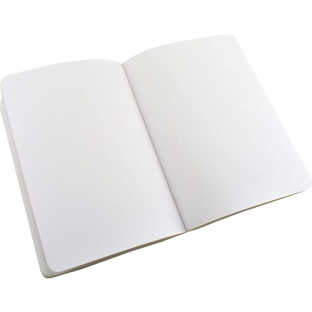 Zequenz A5 Size Red Notebook Journal Blank Acid Free Paper 280 Pages 100GSM 360 Degree Flexibility 100% Handmade PU and White paper Classic Signature Series Bookmark Included - Satyam Collection