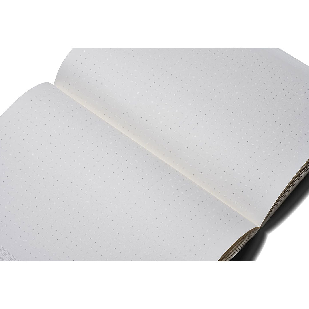 Zequenz A5 Size Turquoise Blue Slim Notebook Squared Acid Free Paper 200 Pages 80GSM 360 Degree Flexibility 100% Handmade Fountain Pen Friendly Color Series Bookmark Included - Satyam Collection