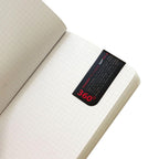 Zequenz A6 Notebook â€“ Dark Grey | Squared | 128 Sheets, 70 GSM | Soft Cover Journal | Galaxy Series - Satyam Collection