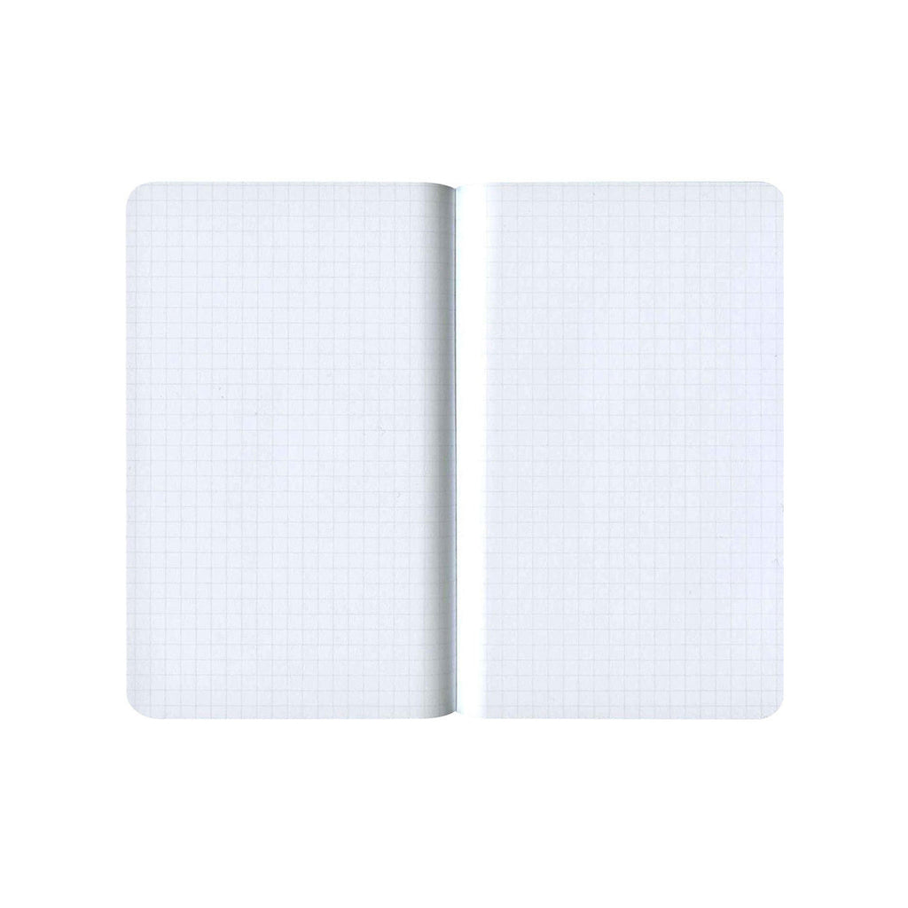 Zequenz A6 Notebook – Dark Grey | Squared | 128 Sheets, 70 GSM | Soft Cover Journal | Galaxy Series