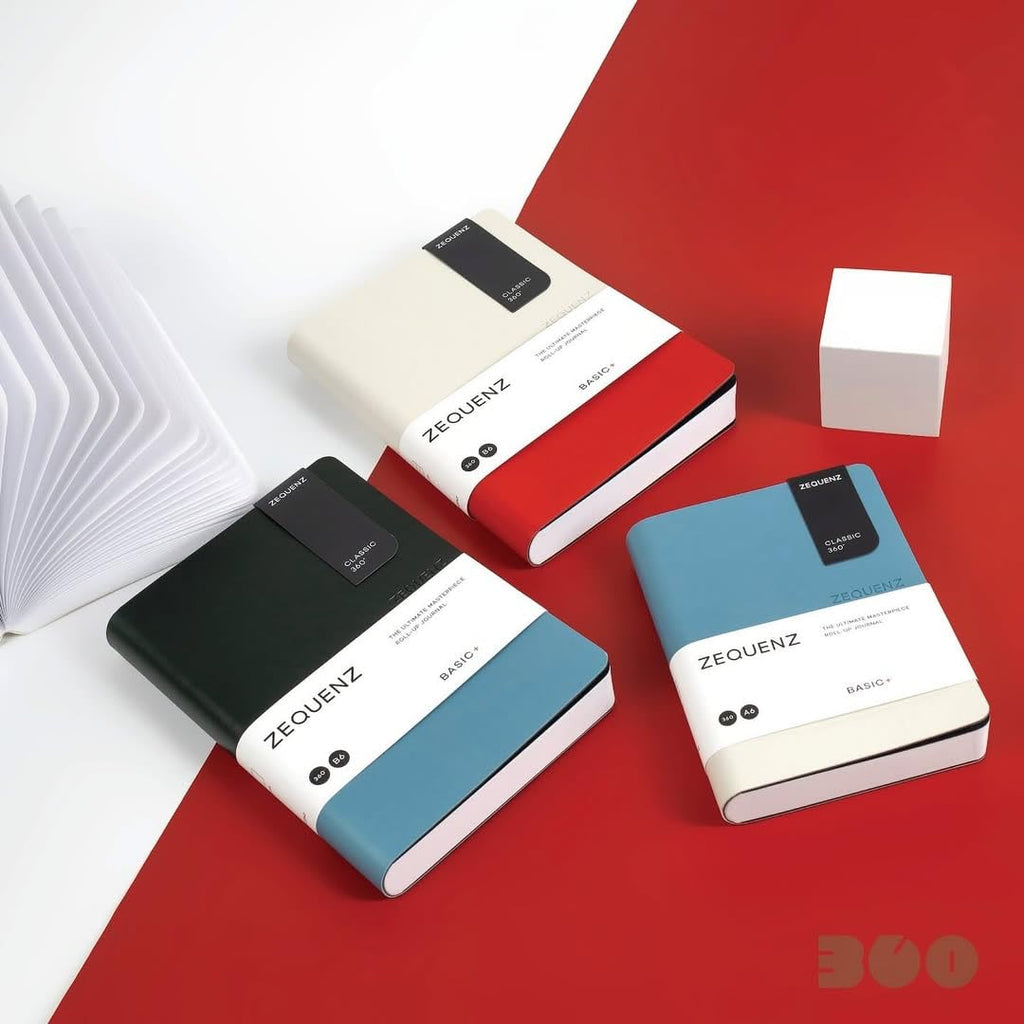 Zequenz Basic+ A6 Blank Notebook – Alpine Sunset - Satyam Collection