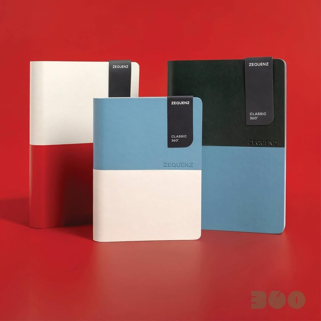 Zequenz Basic+ A6 Blank Notebook – Alpine Sunset - Satyam Collection