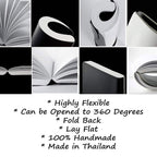 Zequenz Basic+ A6 Squared and Blank Notebook – Silver Grey - Satyam Collection