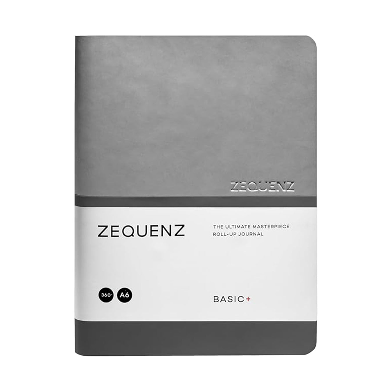 Zequenz Basic+ A6 Squared and Blank Notebook – Silver Grey - Satyam Collection