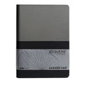 Zequenz Basic+ A5 Squared and Blank Notebook - Grey-Black