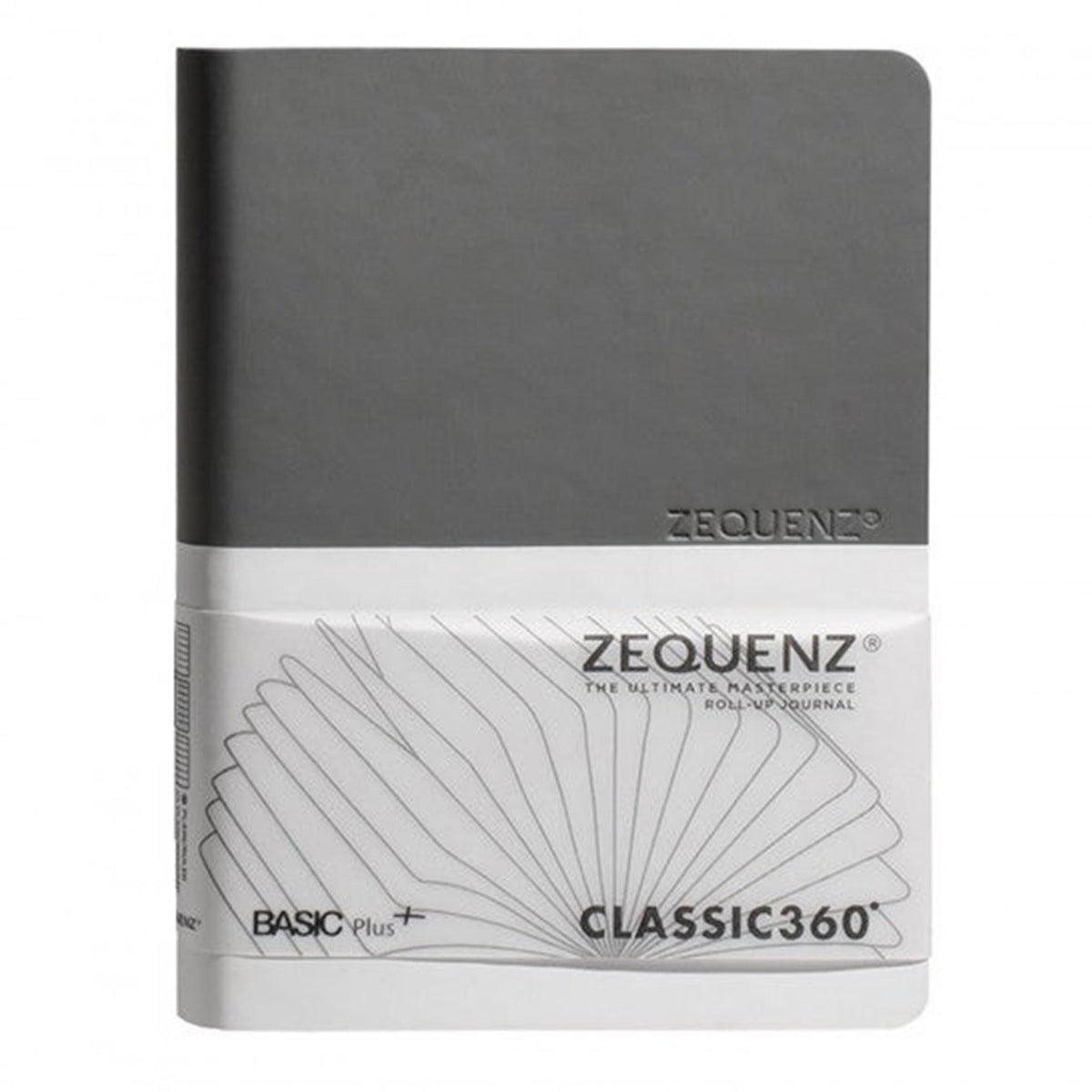 Zequenz | Basic Plus+ | A6 Grey White | Ruled - Blank - Satyam Collection